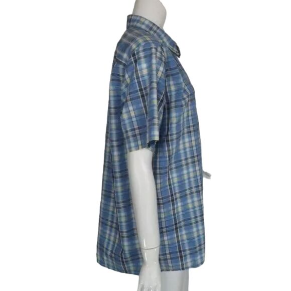 Patagonia Shirt, L, Puckerware/Seersucker, Short sleeves, Buttons, Victory Ranch - Picture 7 of 15